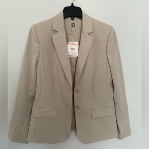 Anne Klein NWT Tan Women’s Blazer Size 10